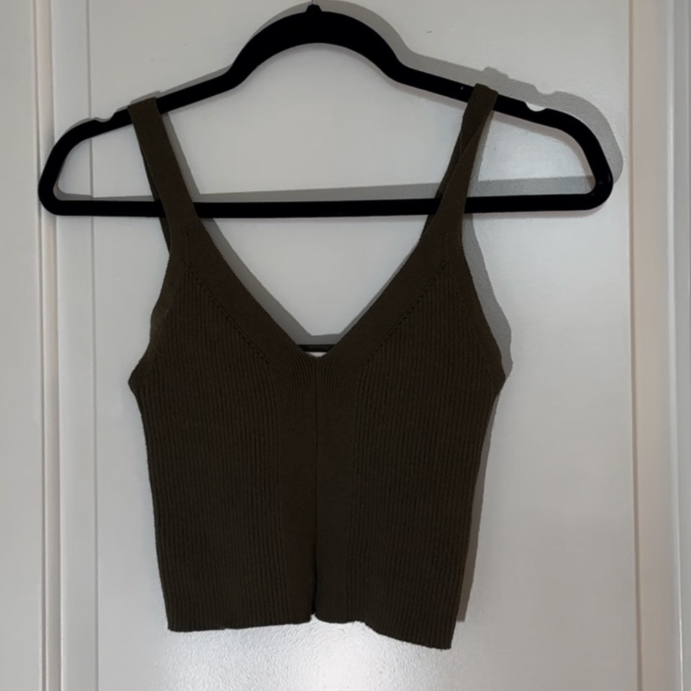 Madewell XS Olive Green Tank